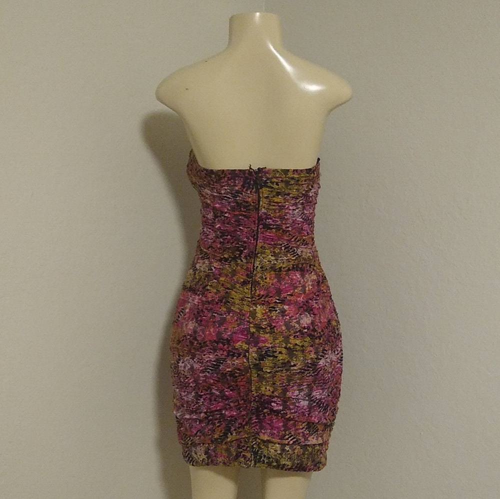Multicolored Arden B Floral Halter Medium Dress -- Final Price - Picture 4 of 12